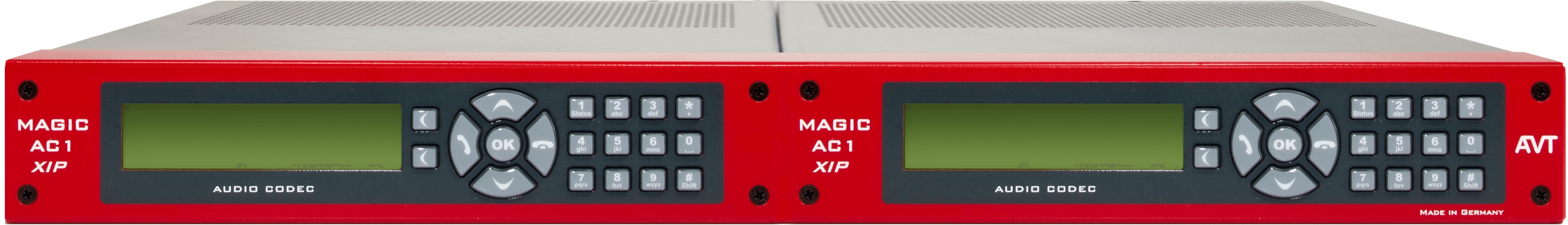 AVT MAGIC Audio Codec DUAL 19” Комплект рэкового крепежа