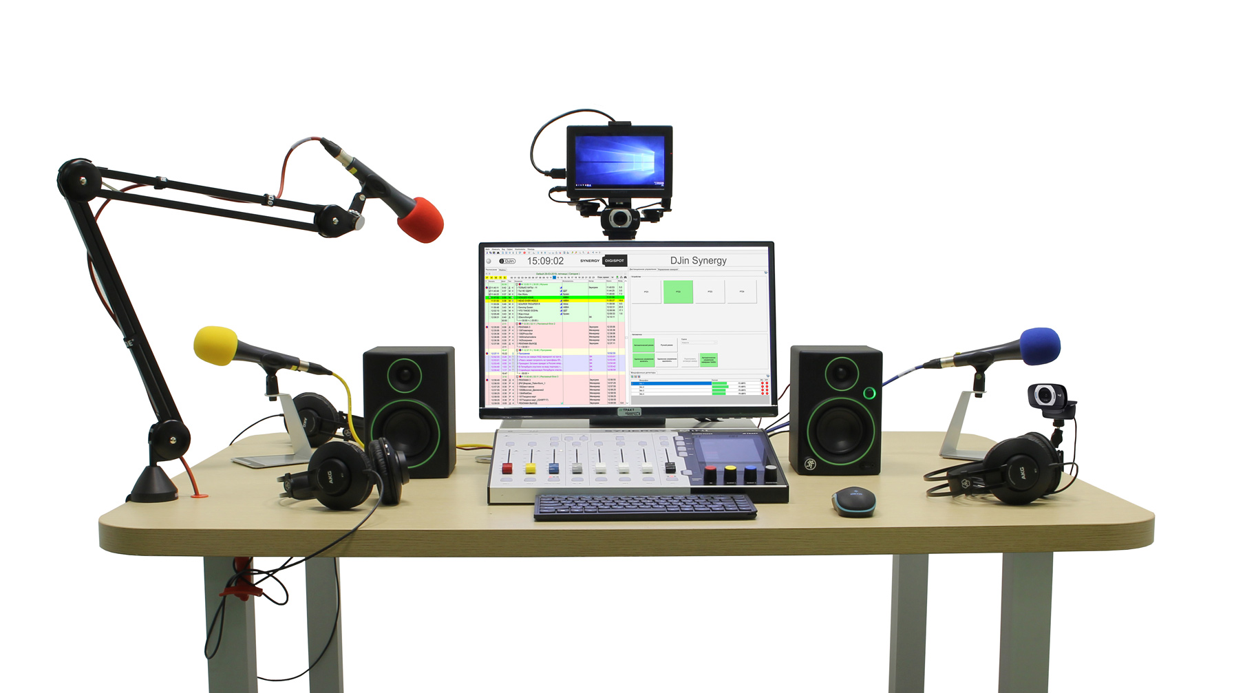 SYNERGY MINI VISUAL FullHD эфирная радиостудия с визуализацией
